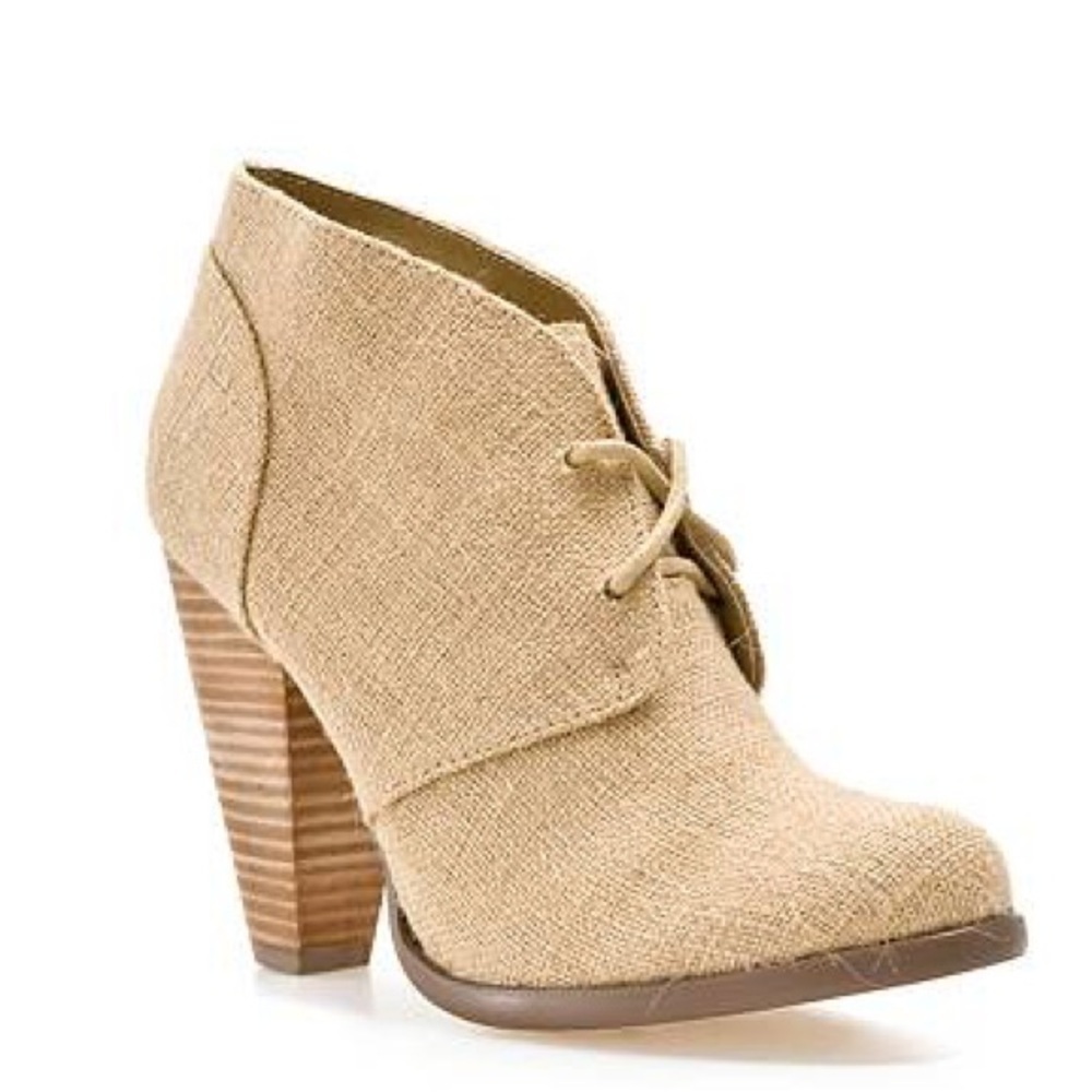 Seychelles Bismouth Burlap Booties
